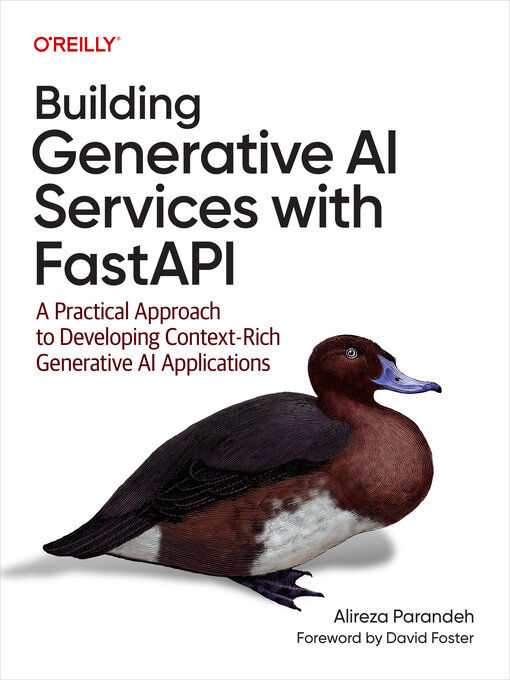 Title details for Building Generative AI Services with FastAPI by Alireza  Parandeh - Wait list